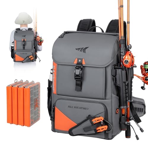 KastKing Waterproof Fishing Backpack and Tackle Box: $144.48