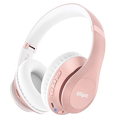 Uliptz Bluetooth Over-Ear Wireless Headphones: $17.96