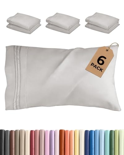 King Standard Pillowcase 6-Pack: $23.79