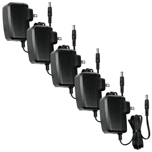 JC Tech 12V 1A Power Adapter 5-Pack: $21.89 JC Tech 12V 1A Power Adapter 5-Pack: $21.89
