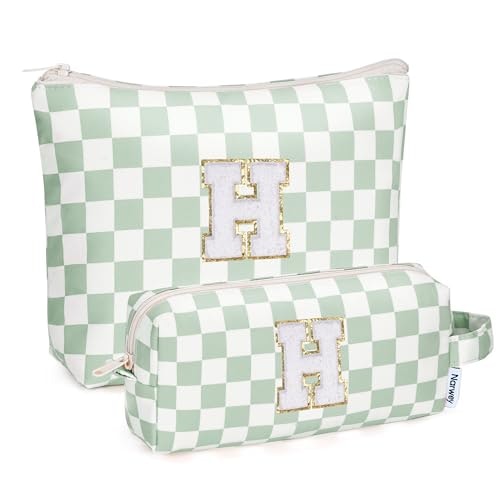 Narwey Initial Makeup Bag: $9.98 Narwey Initial Makeup Bag: $9.98