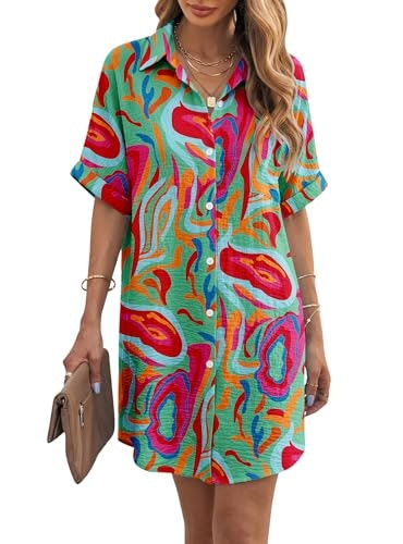 Angerella Women's Button-Down Beach Swimsuit Cover-Up: $24.72