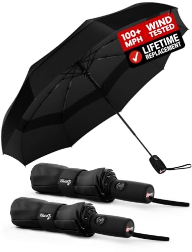 Windproof Travel Umbrella: $33.99