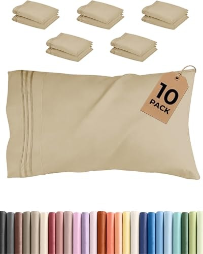 King Standard Pillowcase 10-Pack: $30.59
