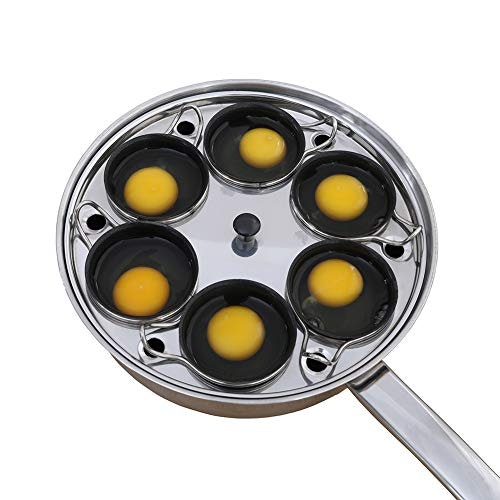 Stainless Steel 6-Cup Egg Poacher Pan Set: $33.99