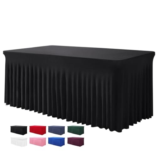BDDC 6-Foot Spandex Table Cloth Skirt: $19.97