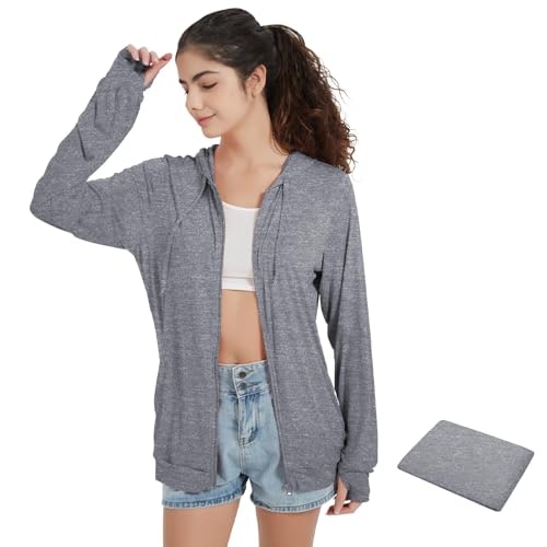 QBK Women's Lightweight Zip-Up Hoodie: $25.49 QBK Women's Lightweight Zip-Up Hoodie: $25.49