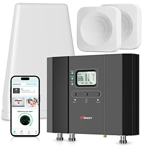 Hiboost 12,000-Square-Foot 5G and 4G Cell Phone Signal Booster: $849.97 Hiboost 12,000-Square-Foot 5G and 4G Cell Phone Signal Booster: $849.97