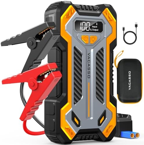 Vacasso 5,000A Car Battery Jump Starter: $47.99 Vacasso 5,000A Car Battery Jump Starter: $47.99