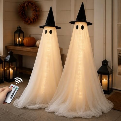 5-Foot Halloween Ghost Decorations 2-Pack: $22.94 5-Foot Halloween Ghost Decorations 2-Pack: $22.94