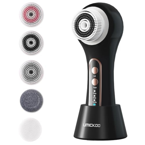 Umickoo Rechargeable Rotating Face Scrubber 5-Piece Set: $27.99 Umickoo Rechargeable Rotating Face Scrubber 5-Piece Set: $27.99