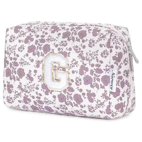 Narwey Initial Makeup Bag: $8.49