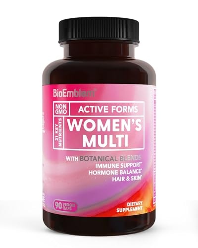 BioEmblem Women's Multivitamin 90-Capsule Bottle: $24.64 BioEmblem Women's Multivitamin 90-Capsule Bottle: $24.64