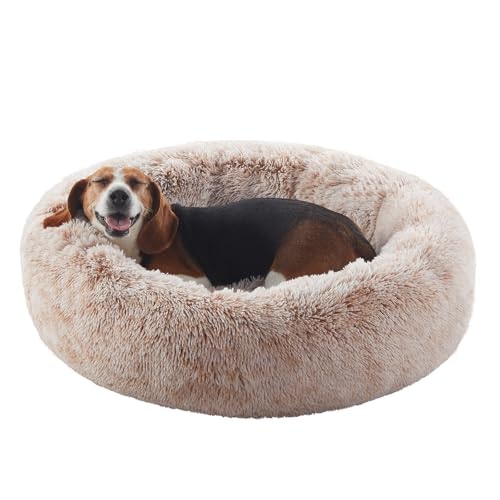 BedStill 33-inch Faux Fur Donut Dog Bed: $48.44 BedStill 33-inch Faux Fur Donut Dog Bed: $48.44