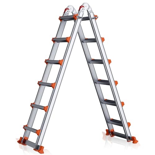 20-Foot Aluminum A-Frame Ladder: $199.99 20-Foot Aluminum A-Frame Ladder: $199.99