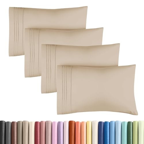 King Size Pillowcases 4-Pack: $21.24 King Size Pillowcases 4-Pack: $21.24