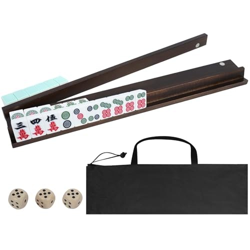 Jarteek Wooden Mahjong Racks with Pushers 4-Pack: $32.29 Jarteek Wooden Mahjong Racks with Pushers 4-Pack: $32.29