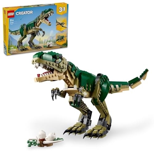 Lego Creator 3-in-1 T-Rex Dinosaur Building Set 31151: $47.95