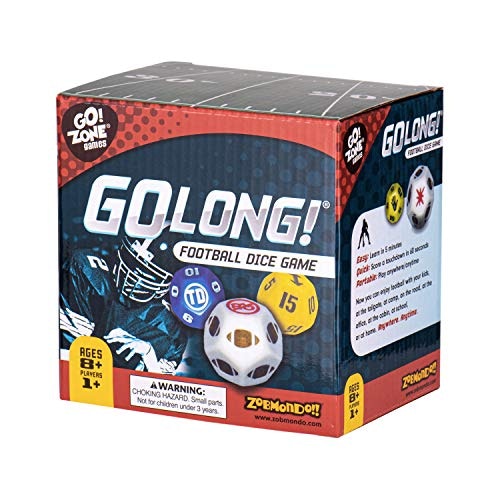 Zobmondo! GoLong Football Dice Game: $10.48 Zobmondo! GoLong Football Dice Game: $10.48