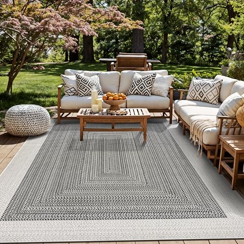 Rugshop 8x10-Foot Washable Indoor/Outdoor Area Rug: $194.24