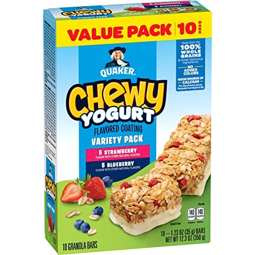 Quaker Chewy Yogurt Bars 10-Pack: $4.99