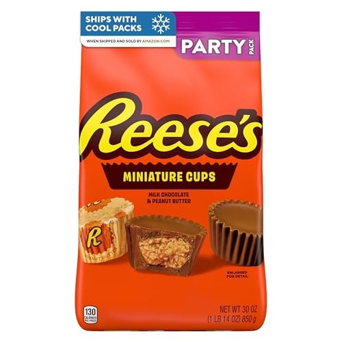 Reese's Milk Chocolate Peanut Butter Cup Miniatures 30-oz. Bag: $13.58 Reese's Milk Chocolate Peanut Butter Cup Miniatures 30-oz. Bag: $13.58