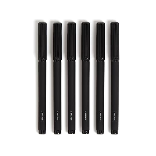 U Brands 0.7mm Medium Point Felt Tip Pens 6-Pack: $9 U Brands 0.7mm Medium Point Felt Tip Pens 6-Pack: $9