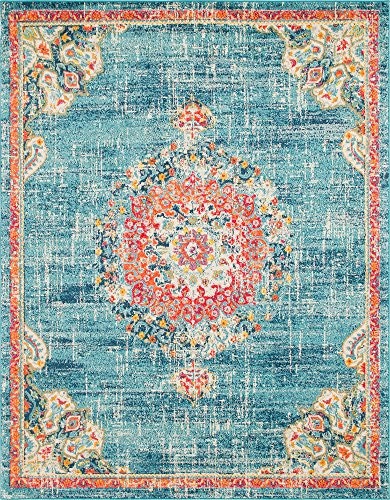 Unique Loom Penrose Alexis 8x10-Foot Area Rug: $97 Unique Loom Penrose Alexis 8x10-Foot Area Rug: $97