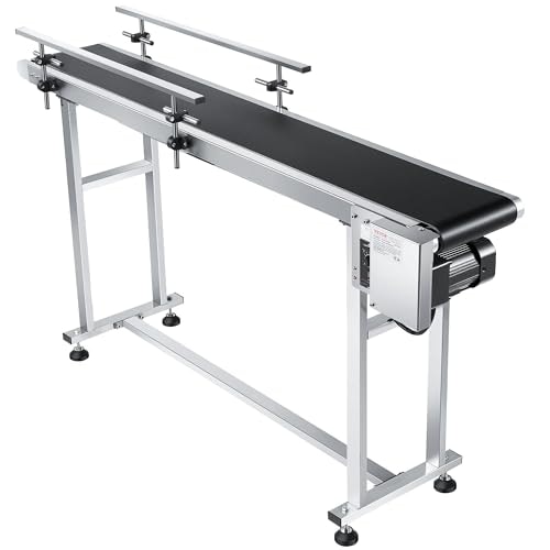 Vevor 59" Motorized PVC Belt Conveyor: $226.71