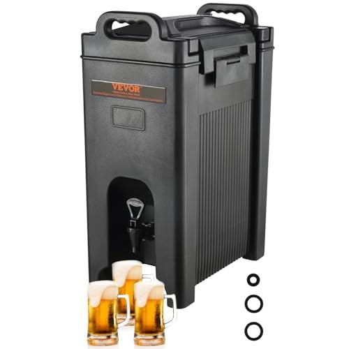 Vevor 5-Gallon Insulated Beverage Dispenser: $76.90