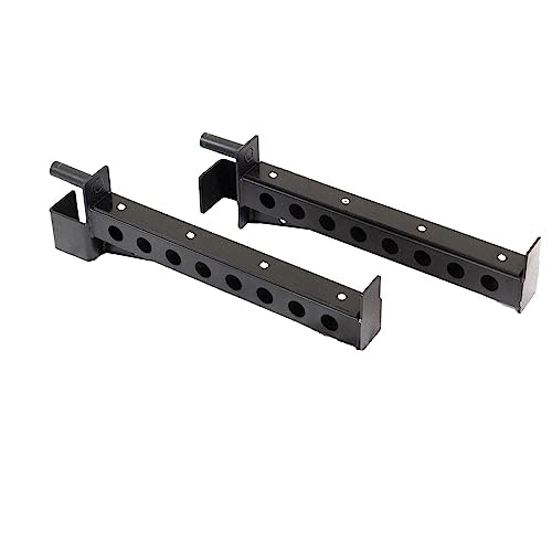 HulkFit Wall-Mounted Power Cage Dip Bar and Spotter Arm Attachment: $26.99