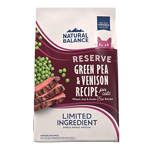 Natural Balance Limited Ingredient Green Pea & Venison Cat Food 8lb: $34.38