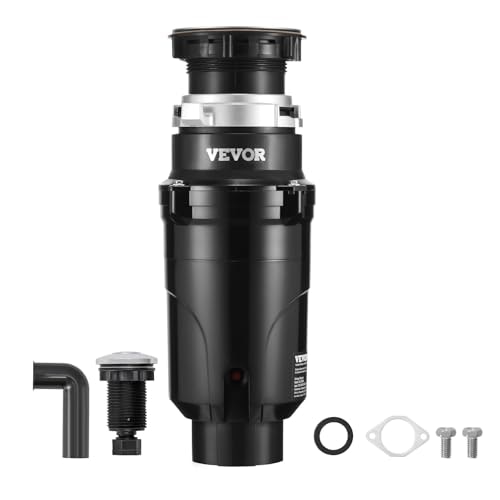 Vevor JW-301 1/2HP Garbage Disposal: $55.98 Vevor JW-301 1/2HP Garbage Disposal: $55.98