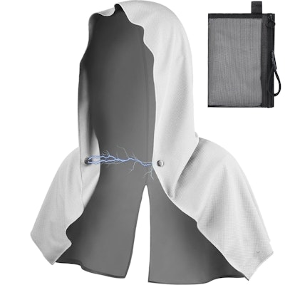 Cooling Hoodie Towel w/ Magnetic Lock for $12 + free shipping w/ Prime