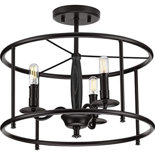 Progress Lighting Durrell Semi-Flush Convertible Light: $44.04 Progress Lighting Durrell Semi-Flush Convertible Light: $44.04