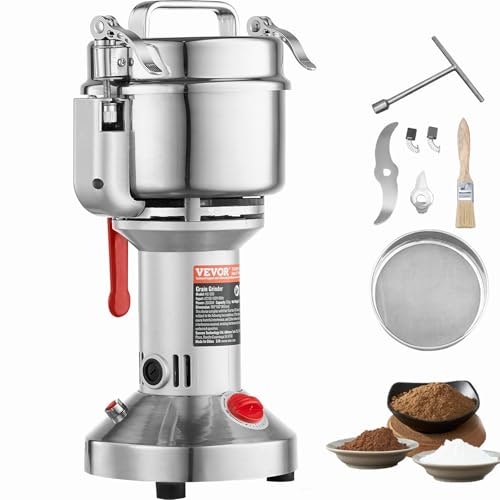 Vevor 2,000W 550g Electric Grain Mill Grinder: $46.90 Vevor 2,000W 550g Electric Grain Mill Grinder: $46.90