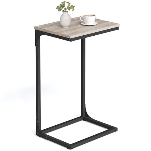 Vasagle C-Shaped End Table: $23.98