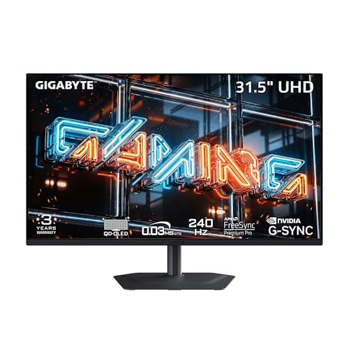 Gigabyte Aorus 31.5" 4K HDR OLED G-Sync Monitor: $799.99 Gigabyte Aorus 31.5" 4K HDR OLED G-Sync Monitor: $799.99