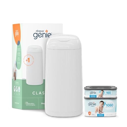 Diaper Genie Classic Diaper Pail Gift Set: $39.99 Diaper Genie Classic Diaper Pail Gift Set: $39.99