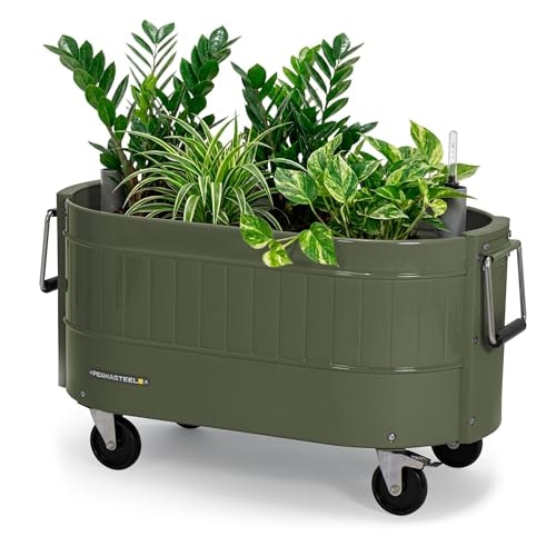 Permasteel Self-Watering Rolling Garden Bed: $170.99 Permasteel Self-Watering Rolling Garden Bed: $170.99