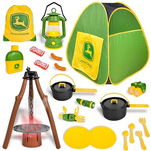 John Deere 18-Piece Camping Play Set: $33.99 John Deere 18-Piece Camping Play Set: $33.99