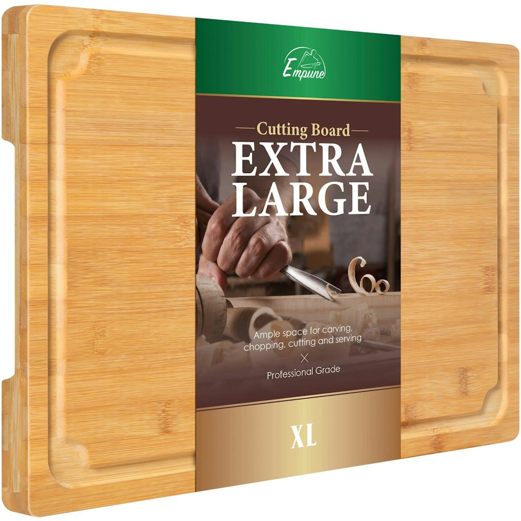 Empune Bamboo 17.6" Cutting Board: $11