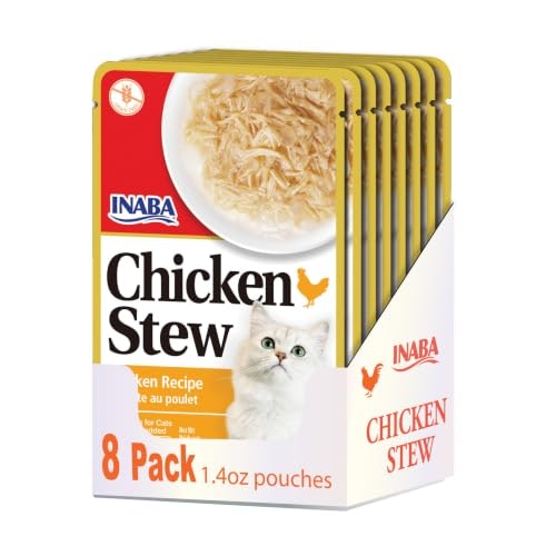 Inaba Chicken Stew Cat Food Topper 1.4-ounce 8-Pack: $7.38