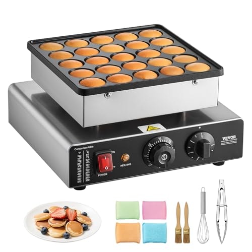 Vevor 25-Piece Mini Dutch Pancake Maker: $56.69 Vevor 25-Piece Mini Dutch Pancake Maker: $56.69
