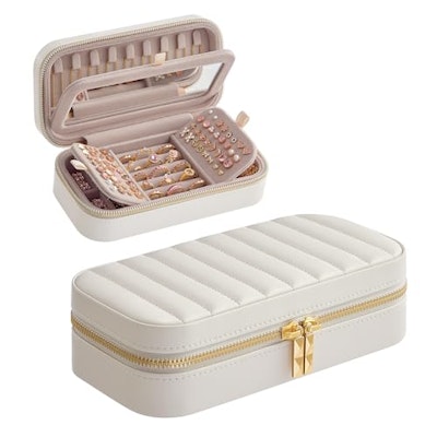 Songmics Travel Jewelry Case for $9 + free shipping w/ Prime