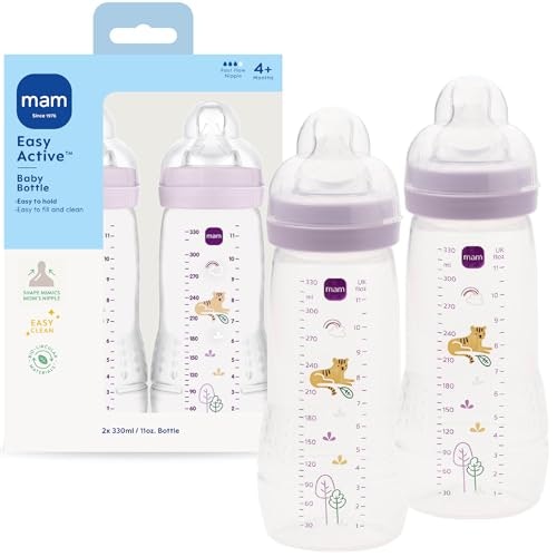 MAM 11-ounce Anti-Colic Baby Bottle 2-Pack: $7.34 MAM 11-ounce Anti-Colic Baby Bottle 2-Pack: $7.34