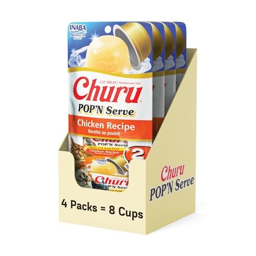 Inaba Churu Pop'n Serve Chicken Cat Treat 8-Pack: $8.41 Inaba Churu Pop'n Serve Chicken Cat Treat 8-Pack: $8.41