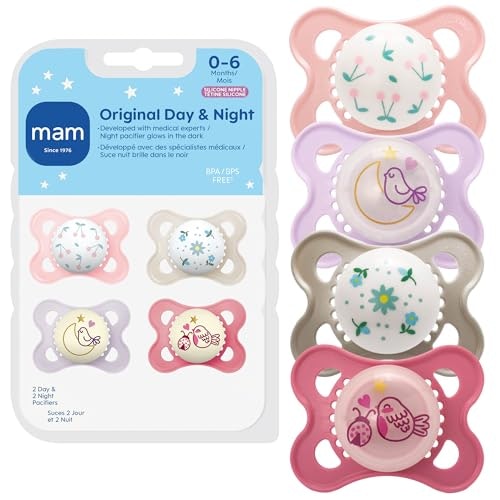 MAM Original 0-6 Month Baby Pacifiers 4-Pack: $9.27 MAM Original 0-6 Month Baby Pacifiers 4-Pack: $9.27