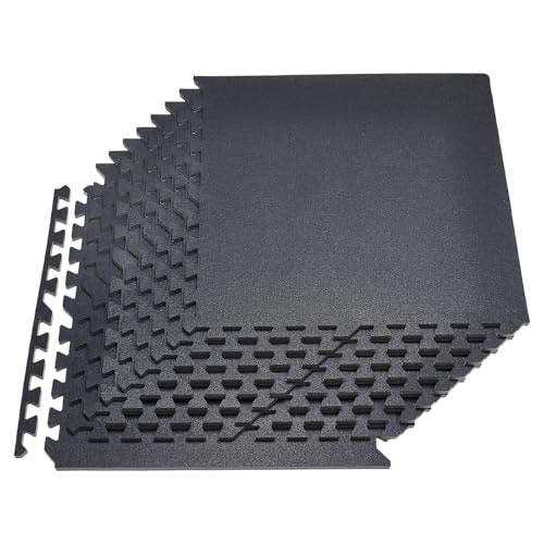 Vevor 24" x 24" Interlocking Gym Flooring Tiles 12-Pack: $63.90 Vevor 24" x 24" Interlocking Gym Flooring Tiles 12-Pack: $63.90