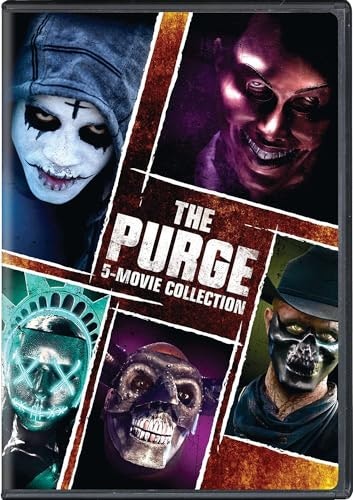 The Purge 5-Movie Collection DVD: $9.99 The Purge 5-Movie Collection DVD: $9.99